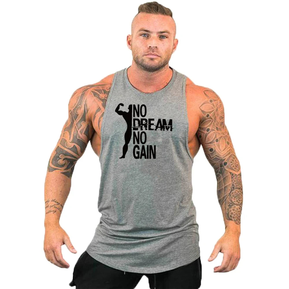 Men's Gym Shirt - Muscle Bodybuilding Tanktop
