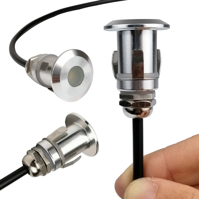 Đèn LED Âm Sàn 5PCS - Chống Nước, Chiếu Sáng Vườn