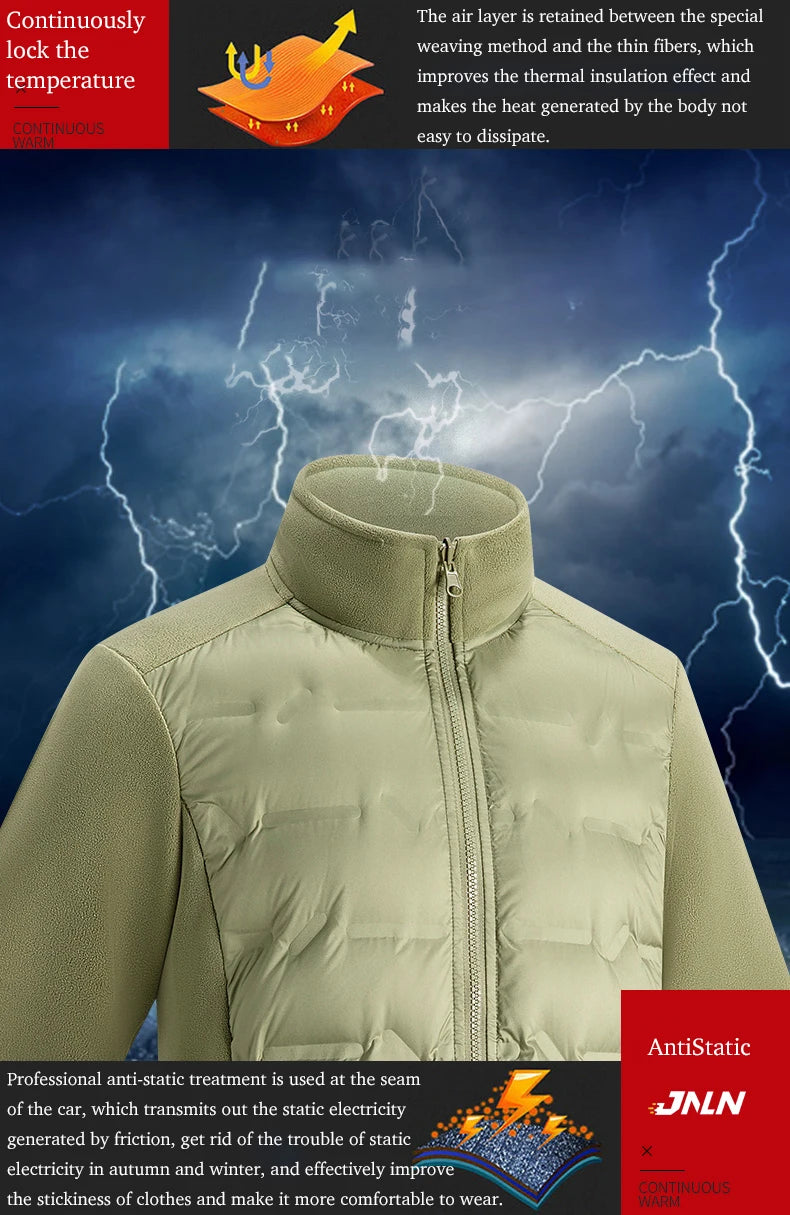 Warm Windproof Duck Down Unisex Jacket