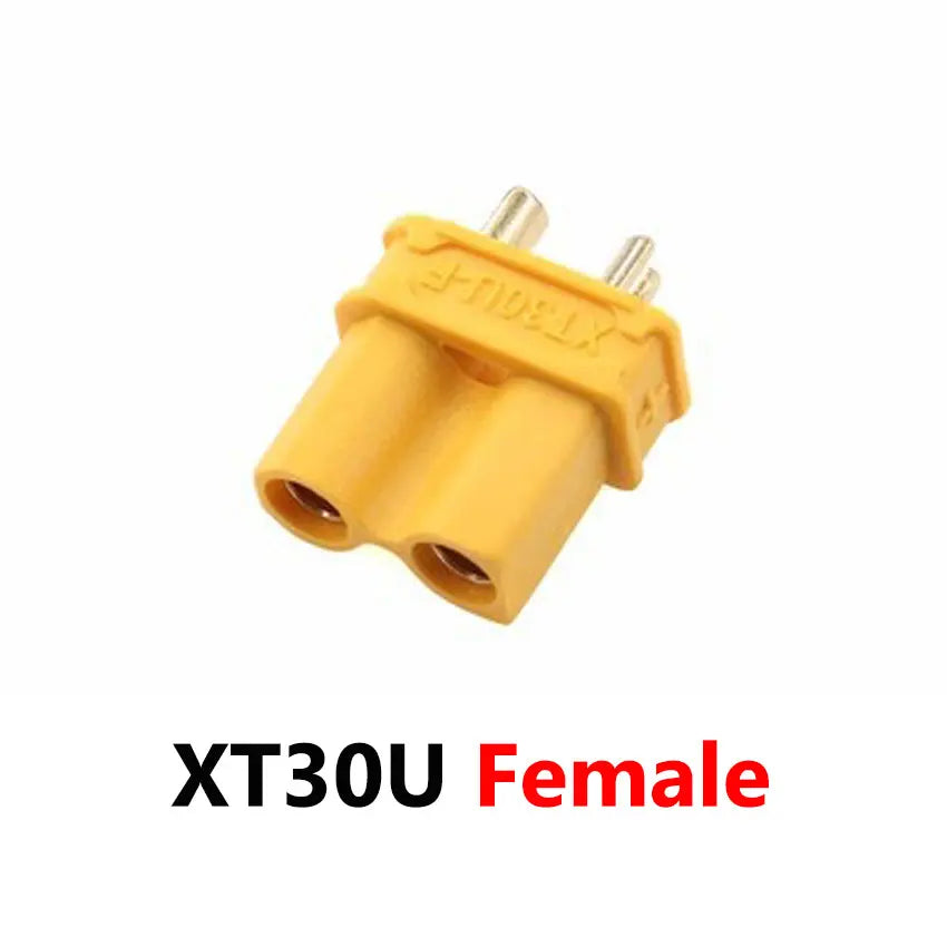 XT30PB XT60 XT60E XT60H XT90 XT90H XT90I XT90S XT90E T Plug Lithium Battery Socket Connector Male Female Gold Plated Banana Plug