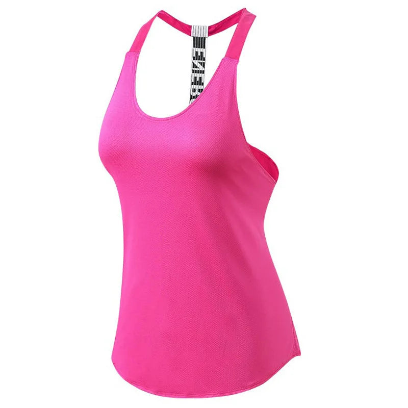 Women's Sports Shirt 2025 - Breathable, Sleeveless, Quick Dry