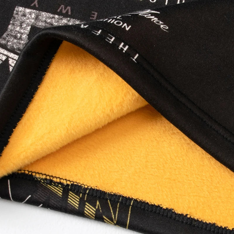 Bộ Đồ Lót Nam Thu Đông Nỉ Nhung In Thời Trang Ấm