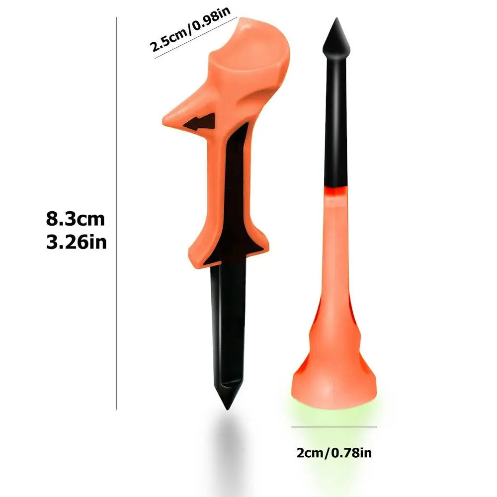 10 Degree Tilted Golf Tee - Increases Accuracy for Golfers