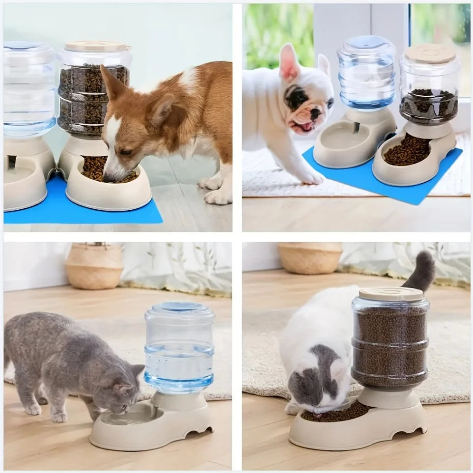 Pet dog and cat water feeding and feeder  can be large capacity automatic water storage water feeder  and feeder - Daisan Mart
