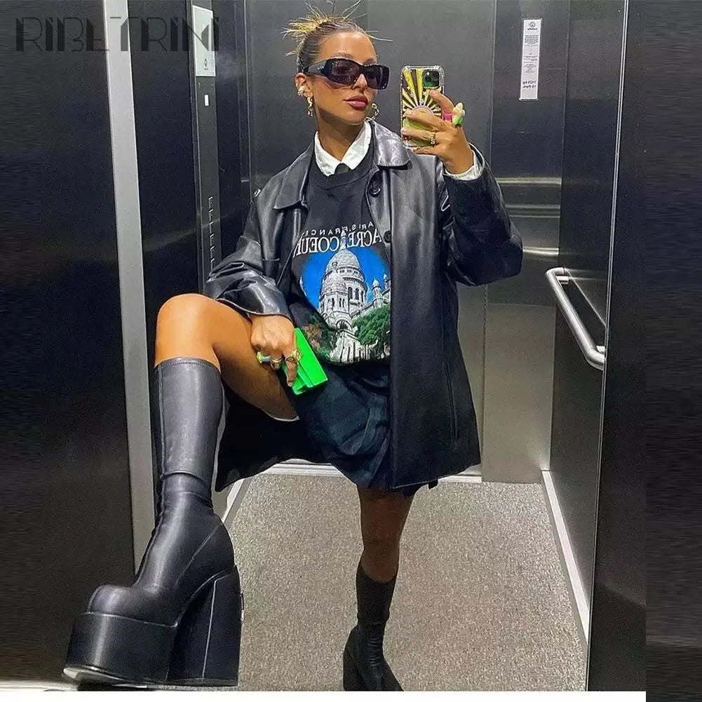 Giày Cao Cổ Đính Đá Quyến Rũ Nữ - Phong Cách & Tiện Dụng