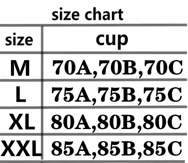 Sexy, Breathable, Push-Up, Wire-Free Women's Bra