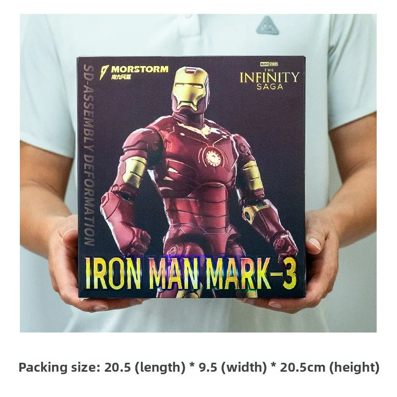 Anh Hùng Siêu Phẩm - Mô Hình Iron Man & Spider Man - Daisan Mart