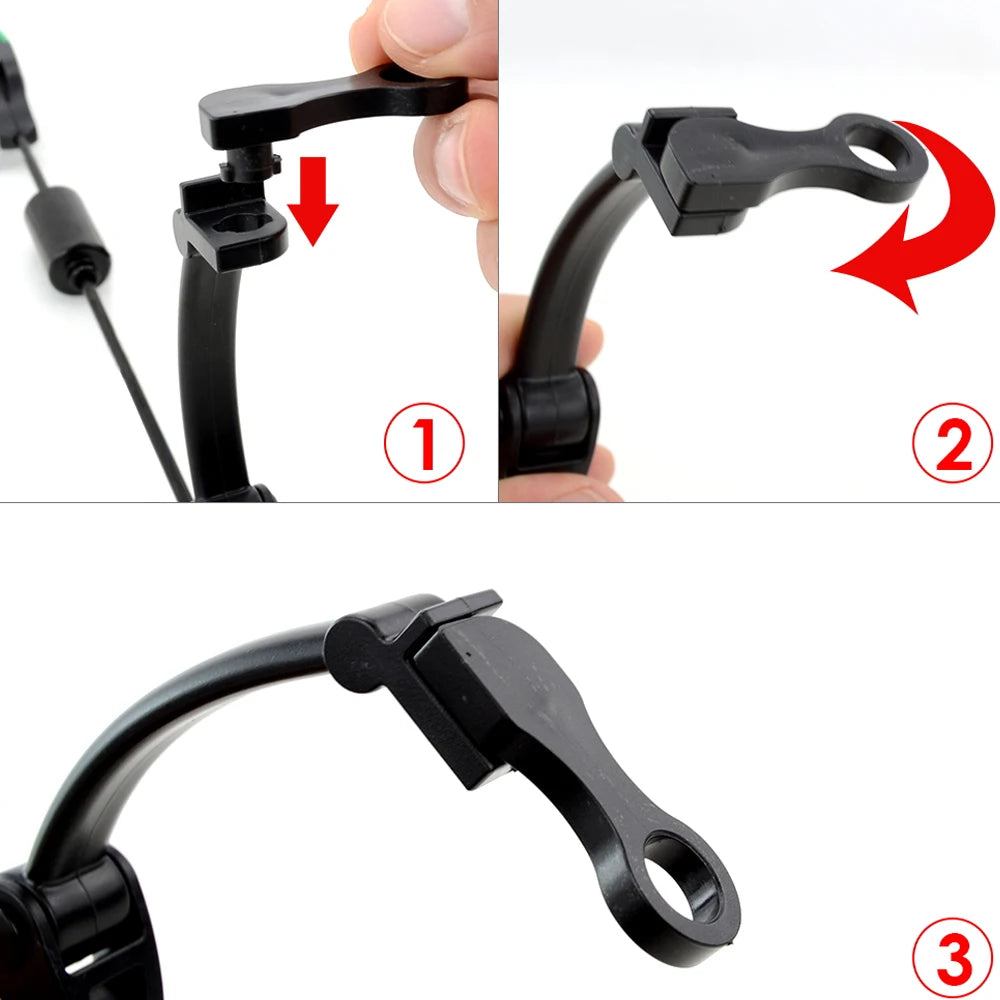 Đèn báo cá gắn cần câu Hirisi B2013 tiện lợi