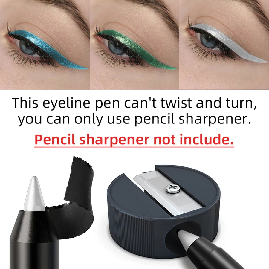 10 Color Gothic Style Waterproof Eyeliner