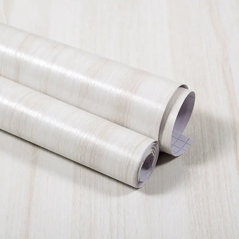 Giấy Dán Tường Vân Gỗ Chống Nước Tự Dính PVC