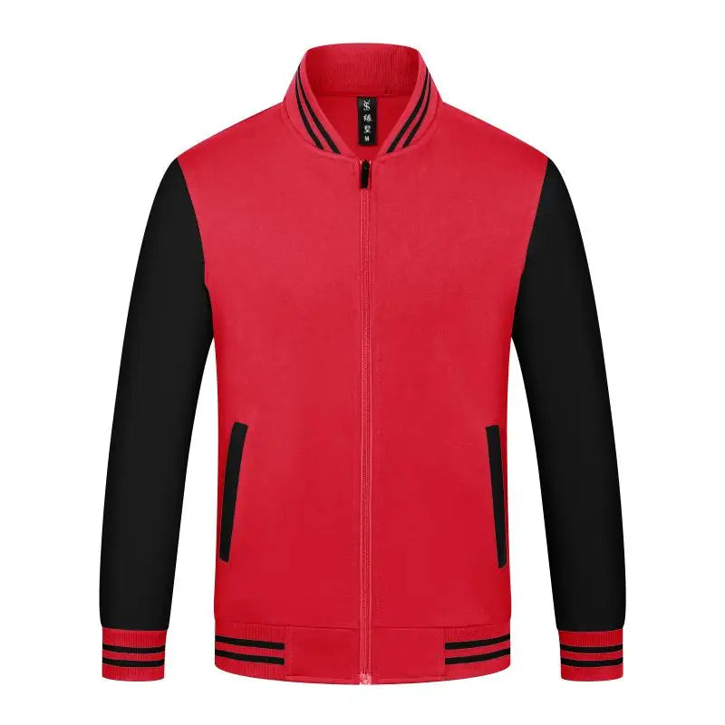 Unisex Sports Bomber Jacket Large Size 4XL