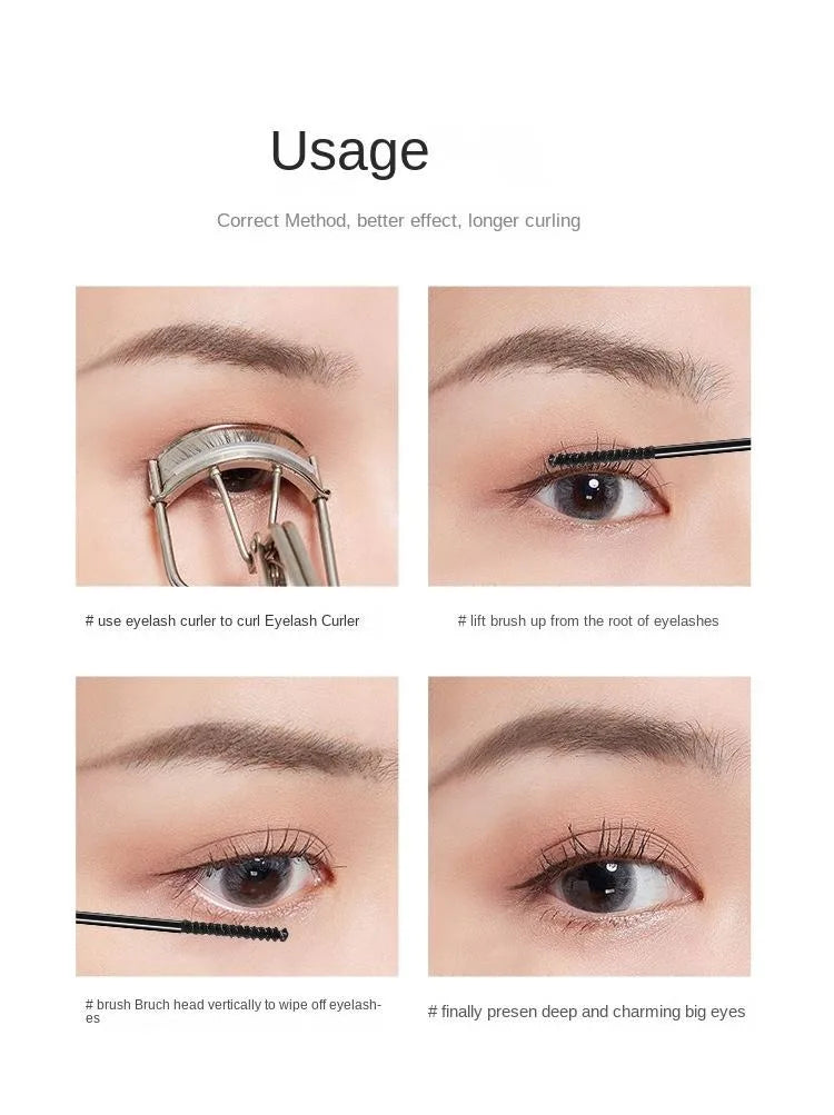 Smudge-Proof Mascara - Long-lasting, Waterproof, Natural