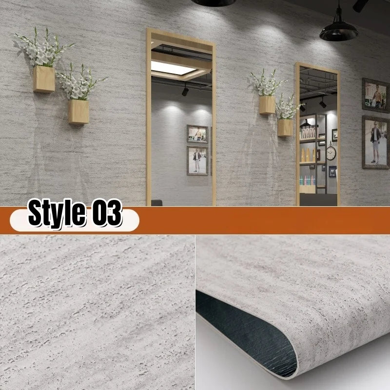 3D Self-Adhesive 3m Travertine Wallpaper