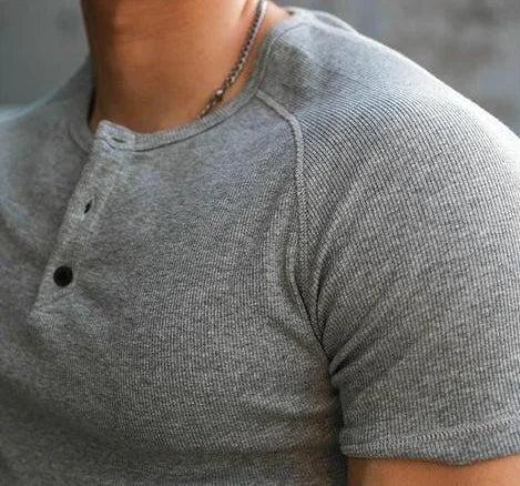 Áo Thun Nam Dáng Ôm Trắng Đơn Giản Thoải Mái XL