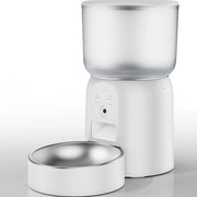 Smart Feeder 3L: HD Camera &amp; Stainless Steel Bowl, Has App