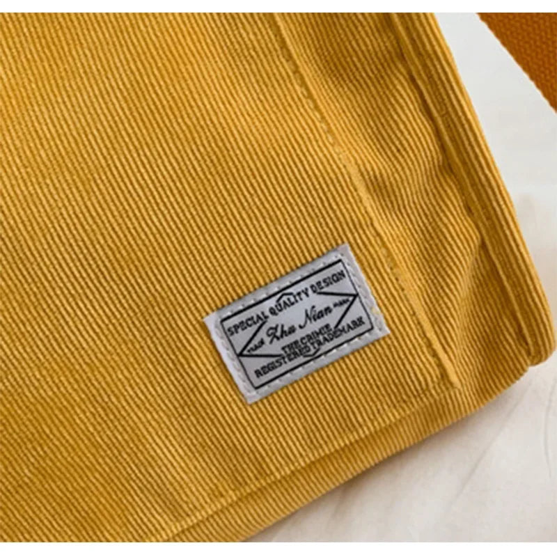 Simple Women's Handbag Velvet Fabric Drawstring Fashion