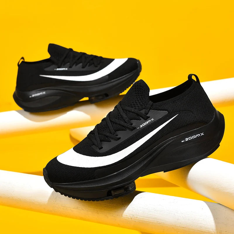 Giày Thể Thao Đệm Khí Unisex Thoáng Khí Thời Trang