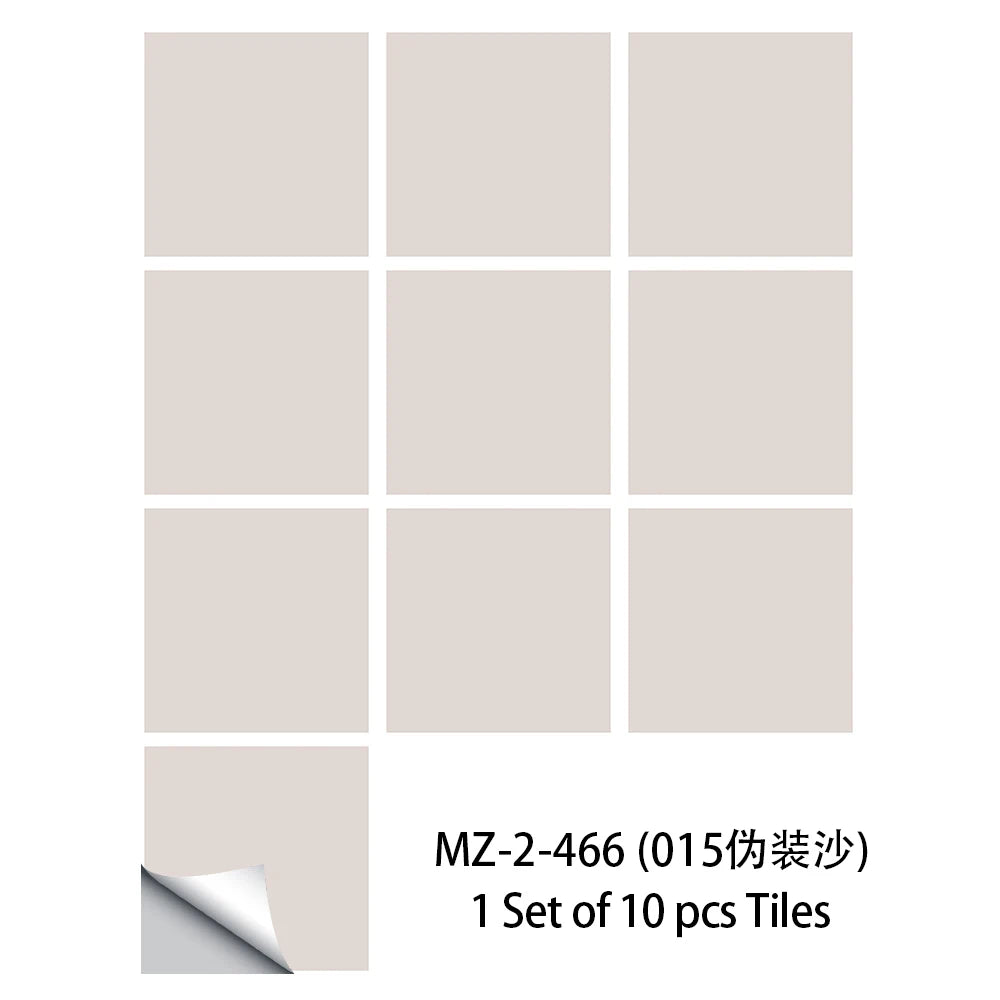 10 pieces of waterproof turquoise wall tiles