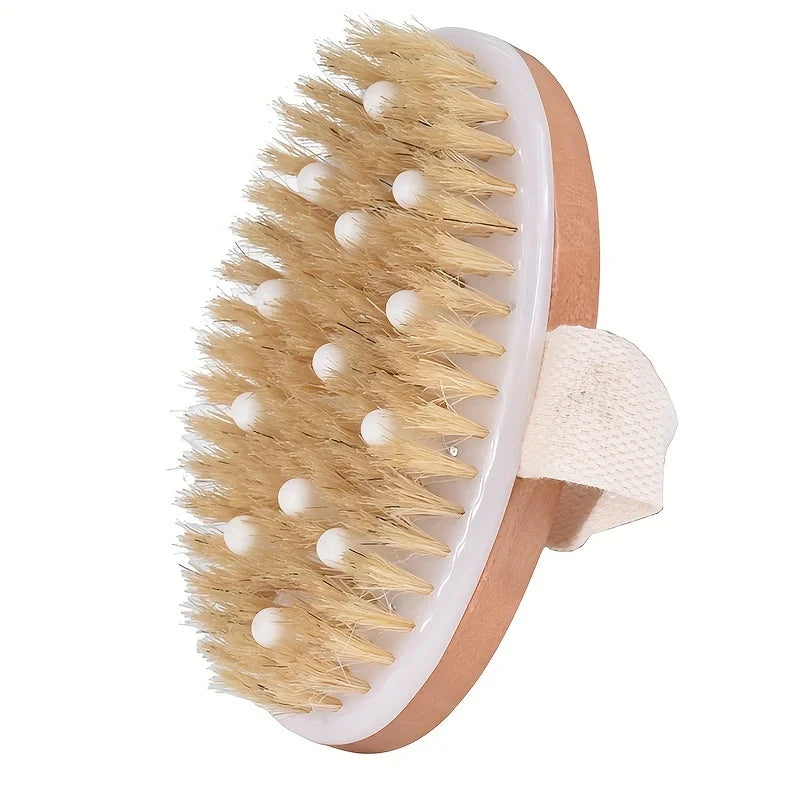 Bàn Chải Tắm Đa Năng Cán Dài Unisex Exfoliator - Daisan Mart