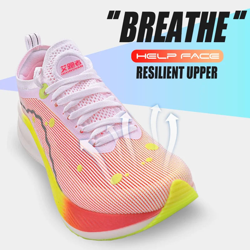 IRUNSVAN Anti-Slip Carbon Running Shoes For Men