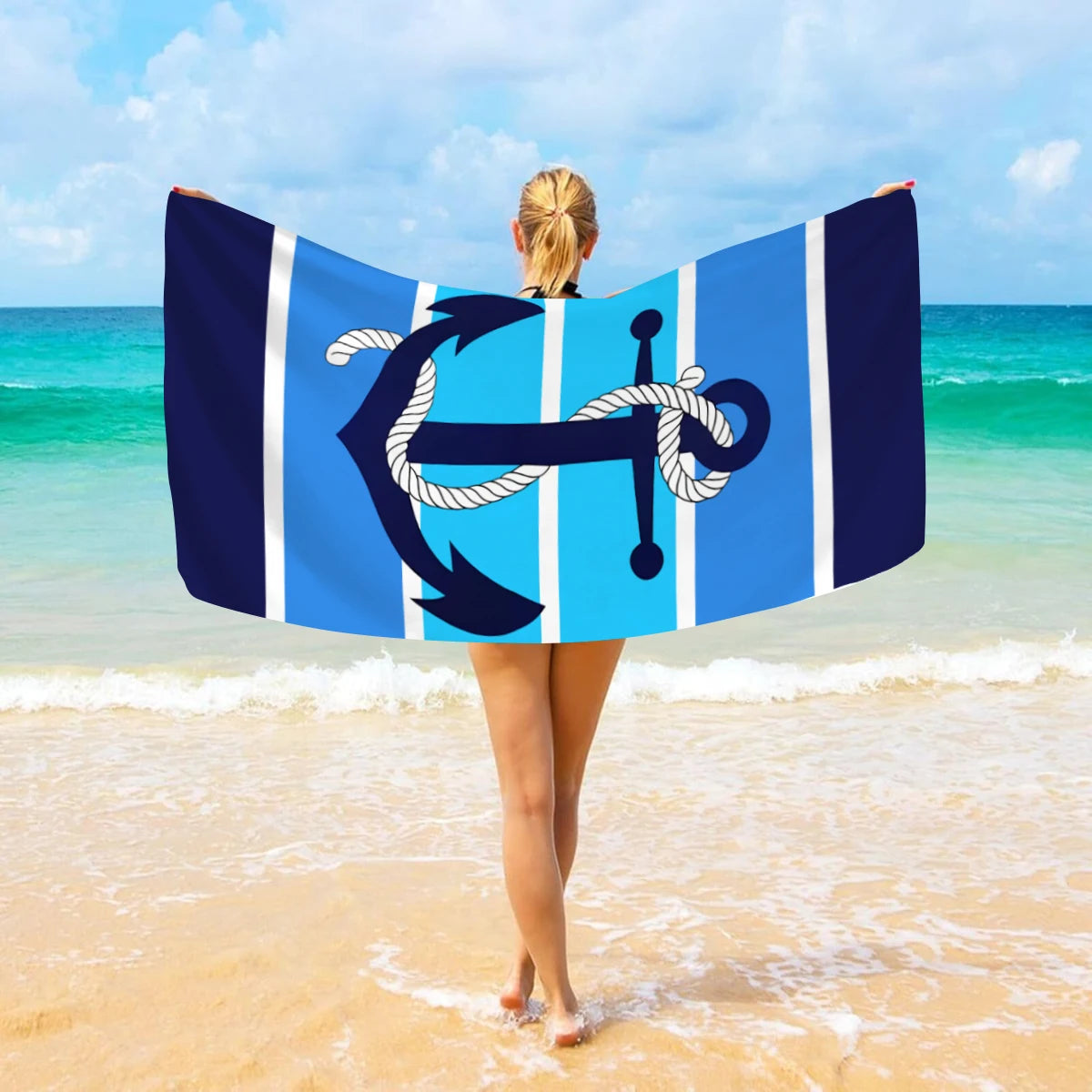 Khăn Đa Năng Sọc Neo - Du Lịch & Thể Thao