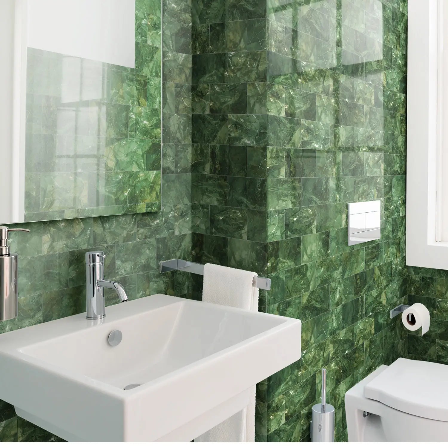 3D Waterproof Brick and Stone Decal Set - Kitchen &amp; Bathroom