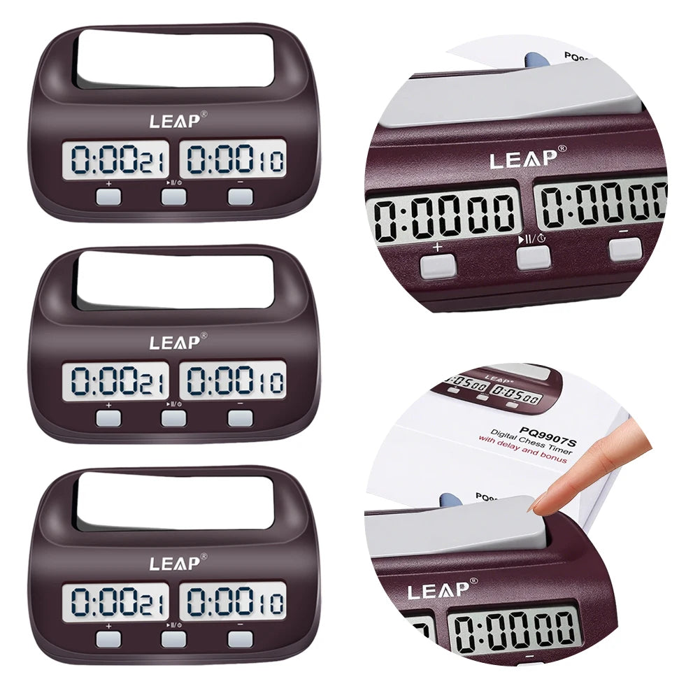 Đồng Hồ Cờ Vua Số Chuyên Nghiệp Đa Năng Pin Bền