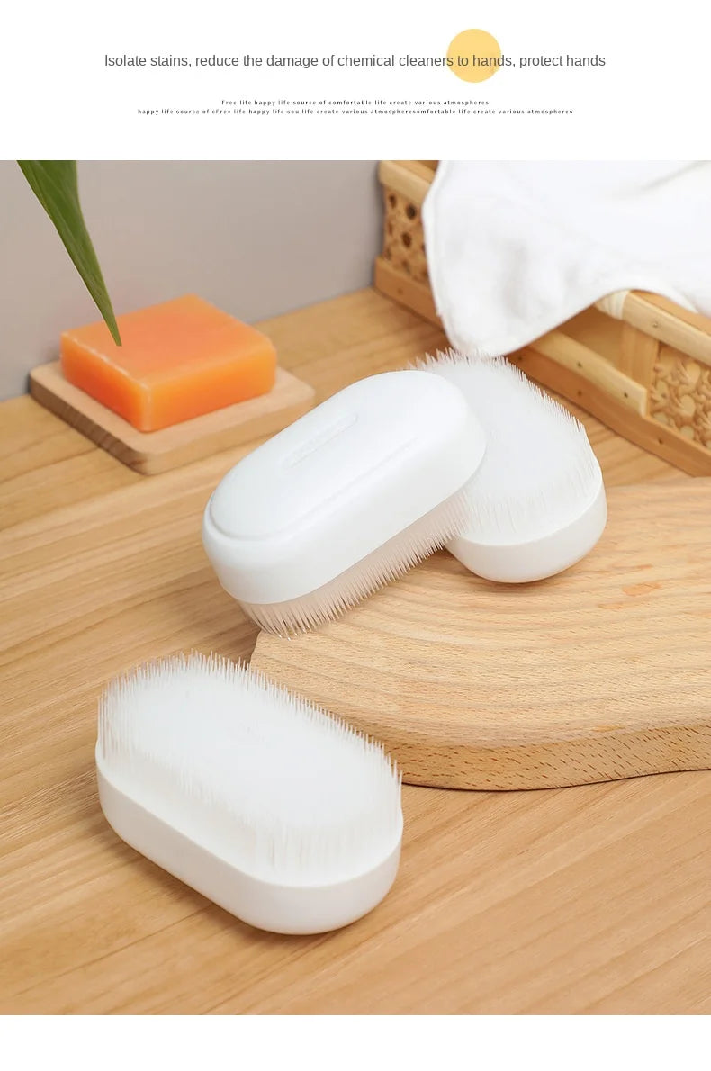 3434 Laundry Brush Soft Hair Clothes Cleaning Collar Underwear Small Brush Multifunctional Household Cleaning Brush Shoe Brush