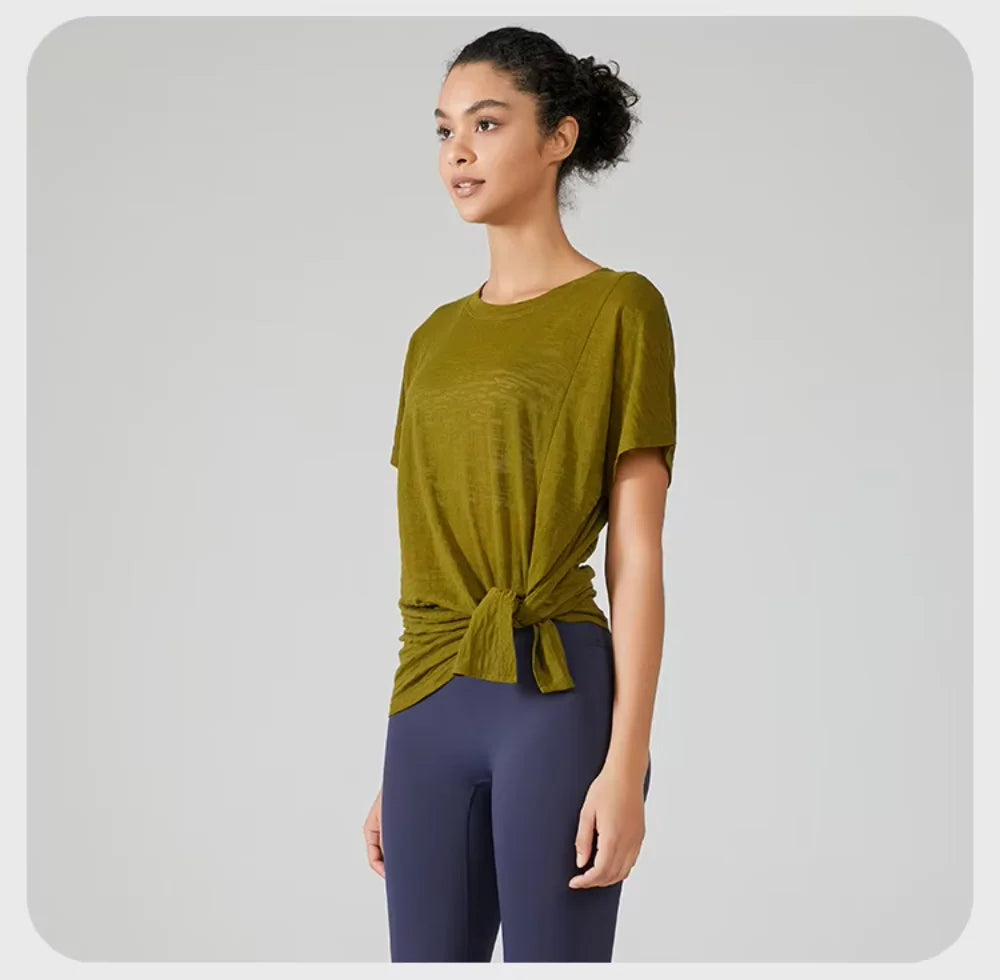 Áo Tập Yoga Nữ Mùa Hè - Thoáng Mát & Năng Động - Daisan Mart