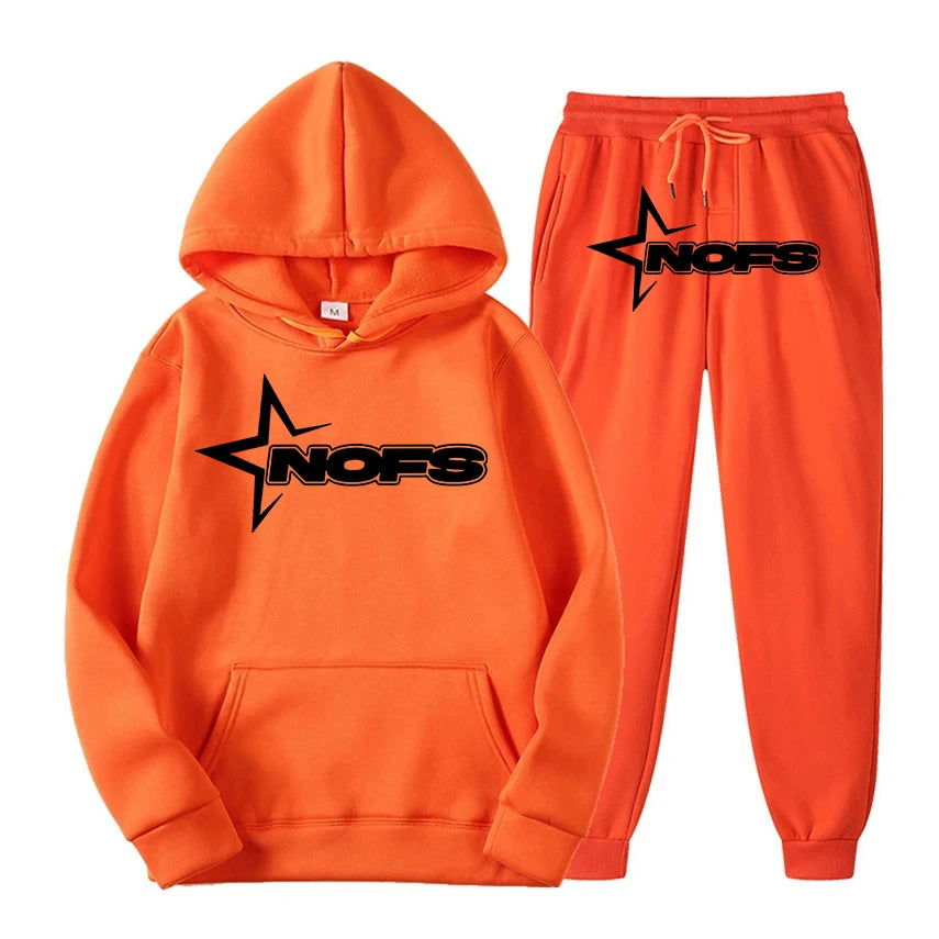 2025 Unisex Fashion Set - Hoodie &amp; Pants