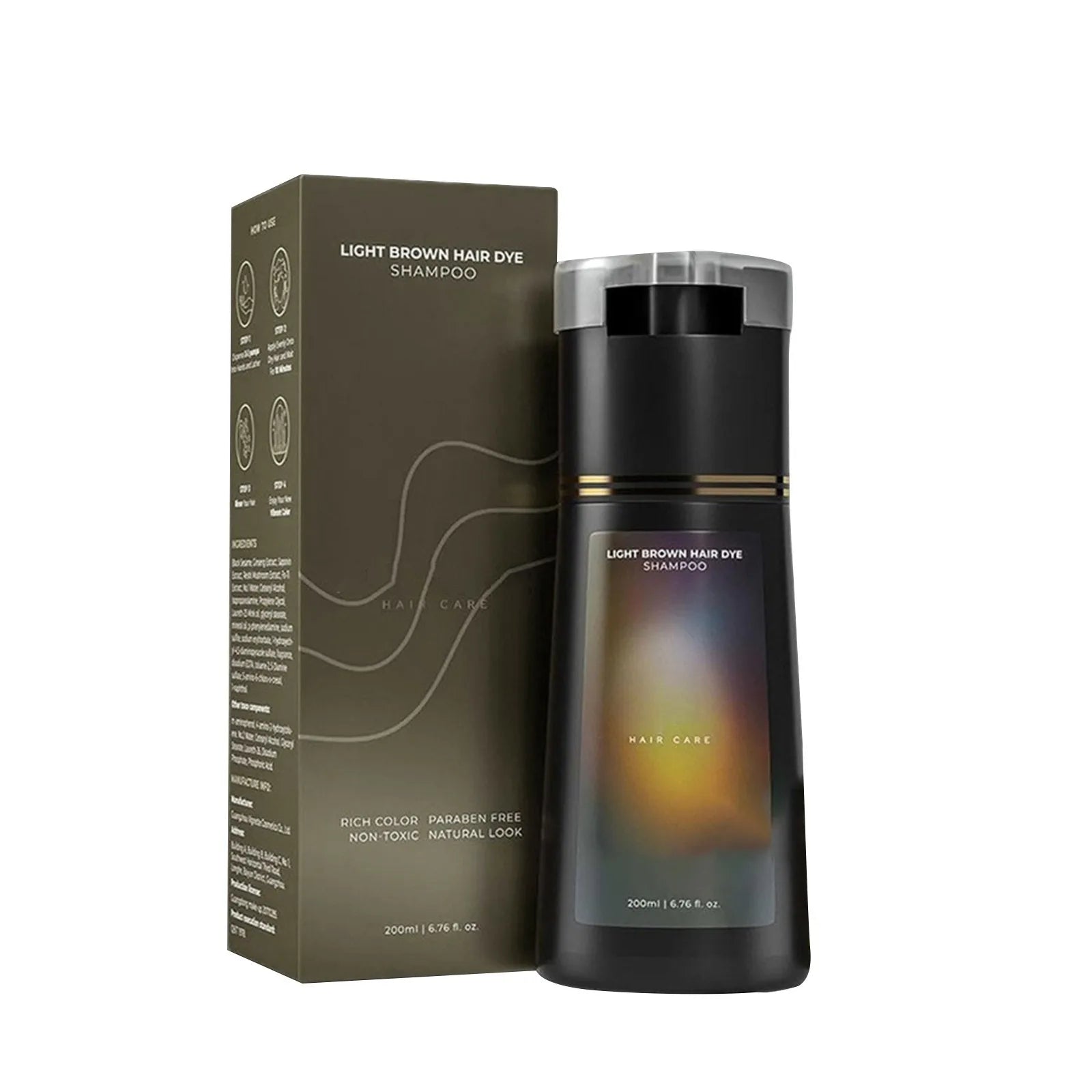 Dầu Gội Nhuộm Tóc Tự Nhiên Dành Cho Nam Nữ