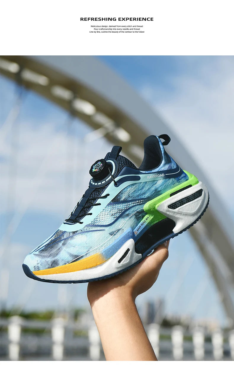 Giày Thể Thao Carbon Đệm Khí Nhẹ Chống Trượt Marathon