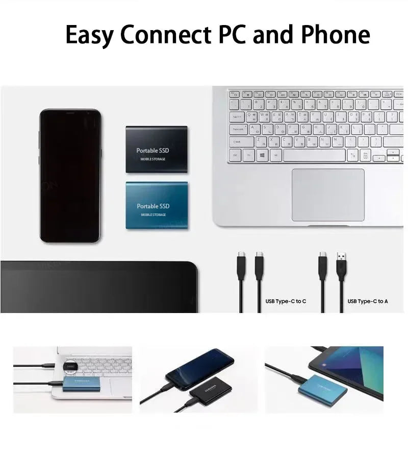 Ổ cứng di động SSD 16TB USB 3.0 Tốc độ cao - Daisan Mart