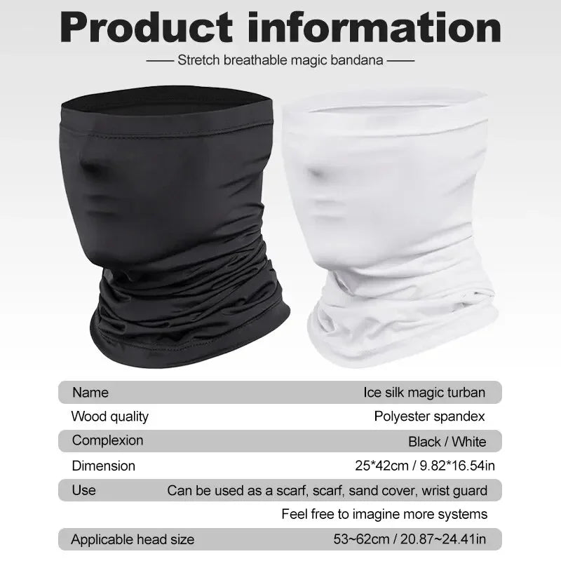 Multi-purpose sports mask, sun protection, sweat absorption