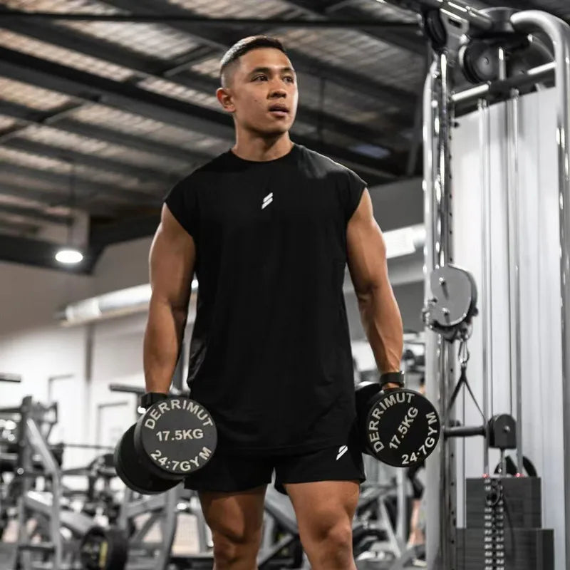 Men's Breathable Mesh Quick Dry Sports Tank Top