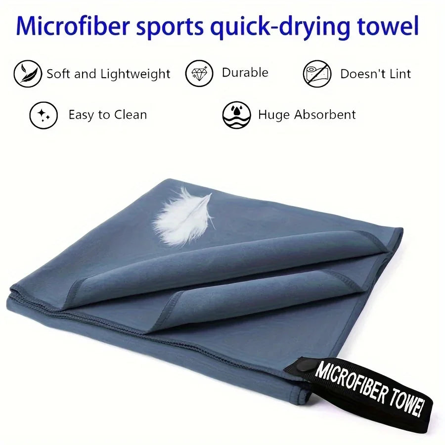 Khăn Đi Biển Siêu Thấm Microfiber Nhanh Khô 80x178cm