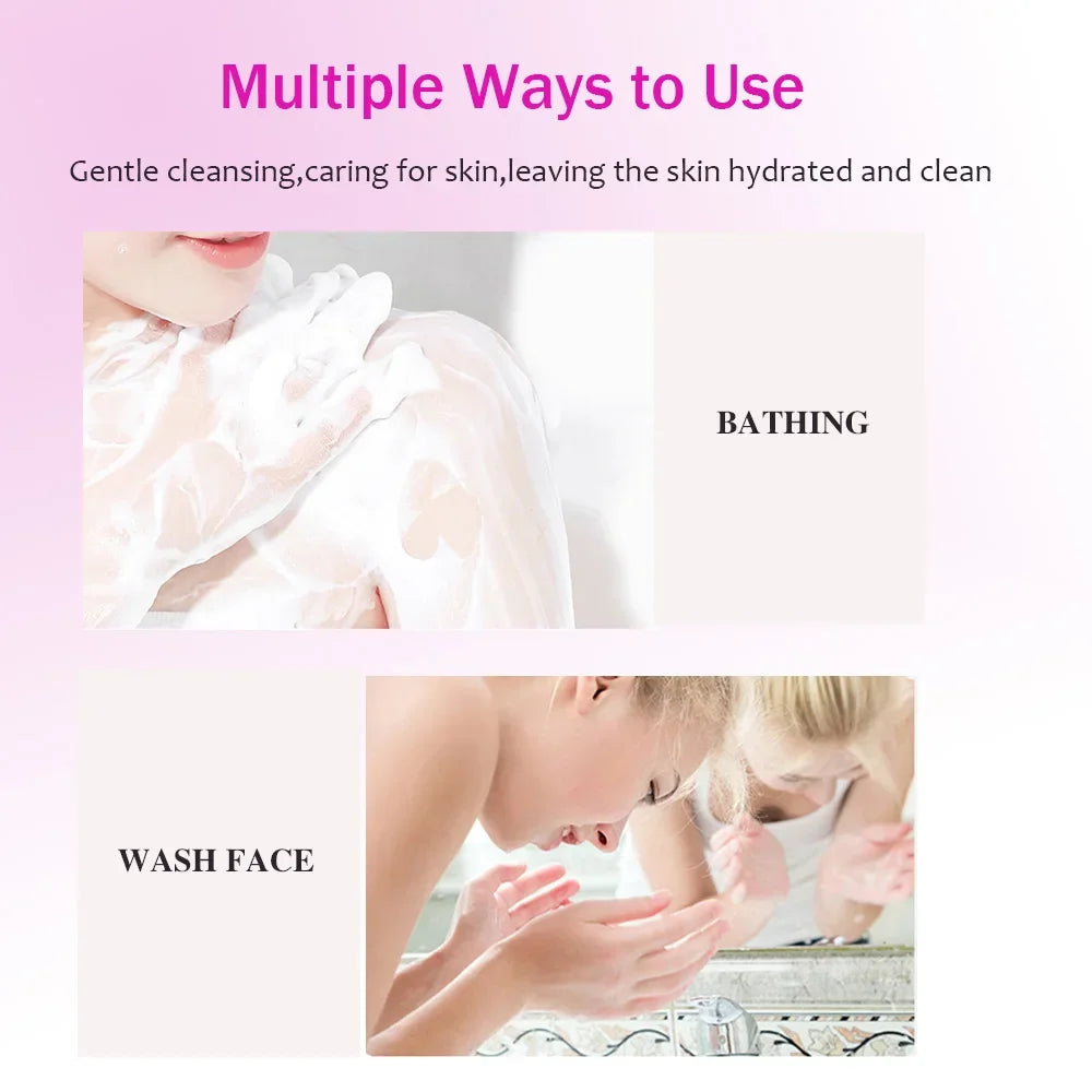 Wash Soap For Facial Body Hand Make Soap Bar Deep Cleaning Moisturizing Soap Women Wash Soap Wash Deodorants Vaginal Care Soap