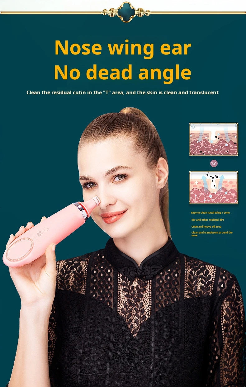 Multi-function Deep Cleansing Warm Vibrating Facial Cleanser