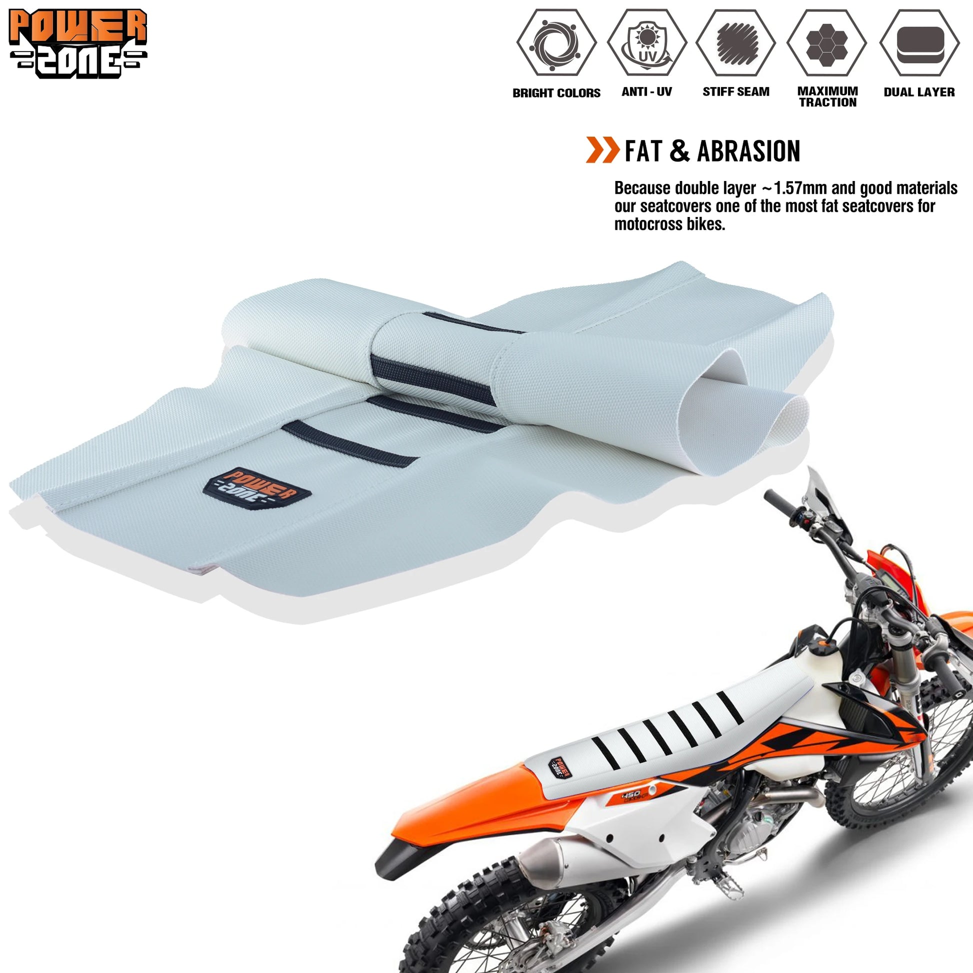 Áo Yên Xe Máy Powerzone Chống Nước Chống Trượt 50cm - Daisan Mart