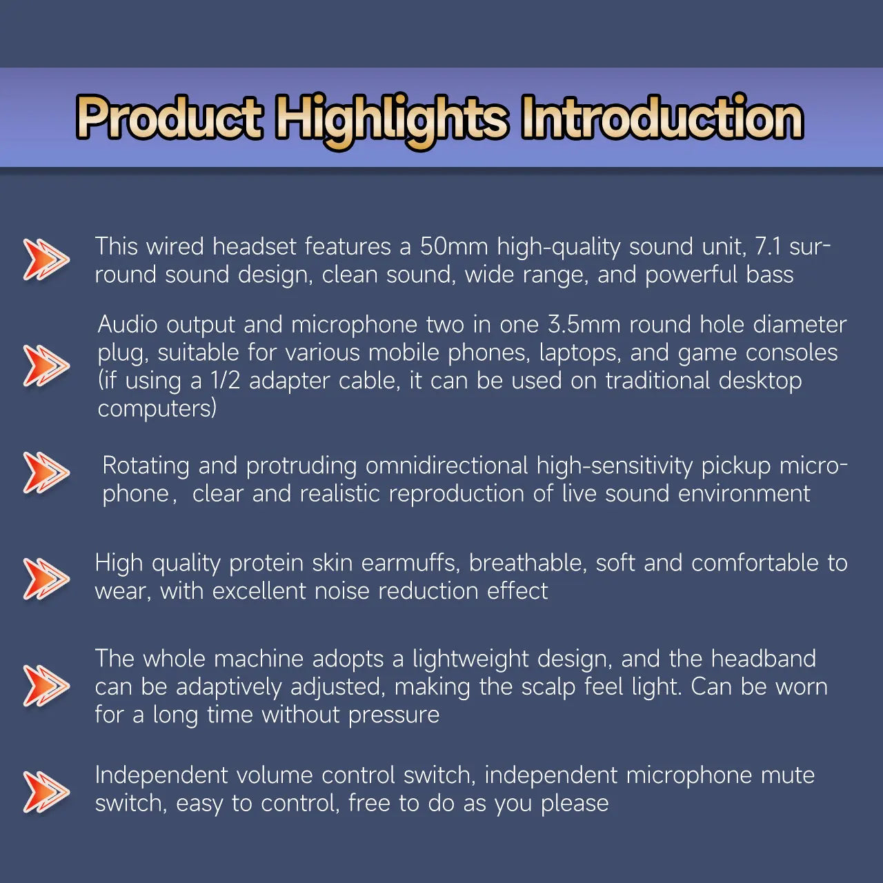 Multi-purpose H4 headset: Game, study, music, meeting, gift giving