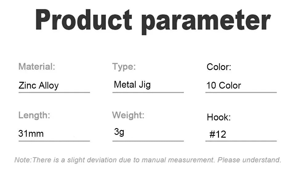 Muỗng Câu Cá 3g - Mồi Giả Kim Loại Cho Cá Lớn