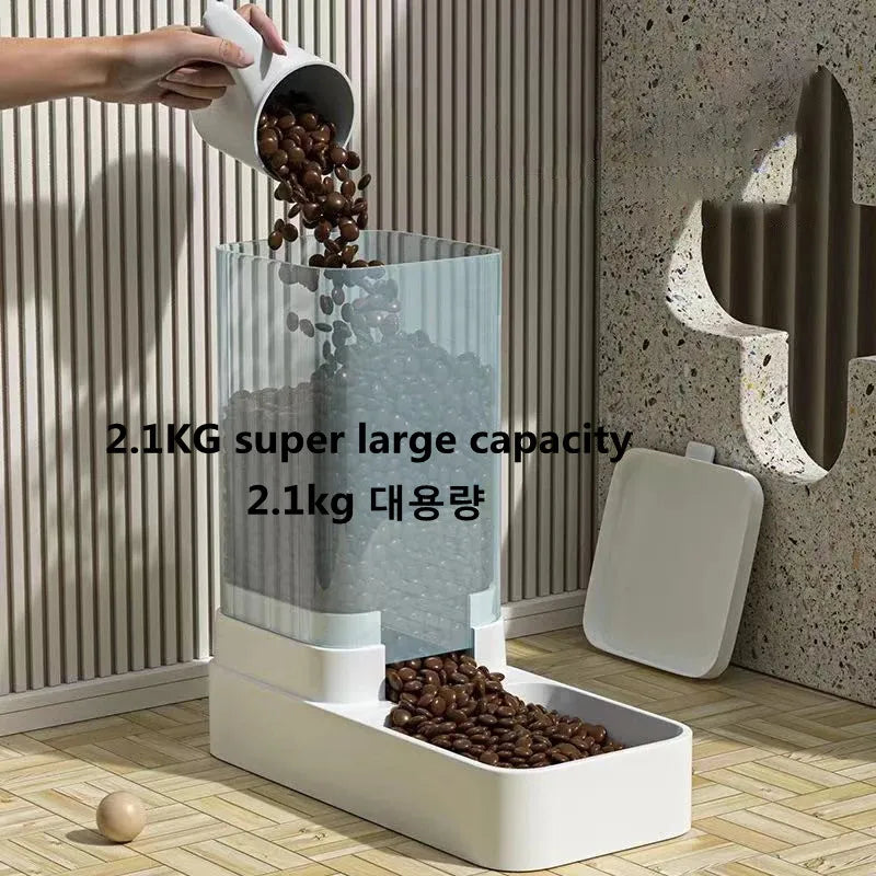 Pet Automatic Feeder Dog Feeding And Water Dog Accessories Cat Drinking Water Flowing Water Without Inserting Electric Kettle - Daisan Mart