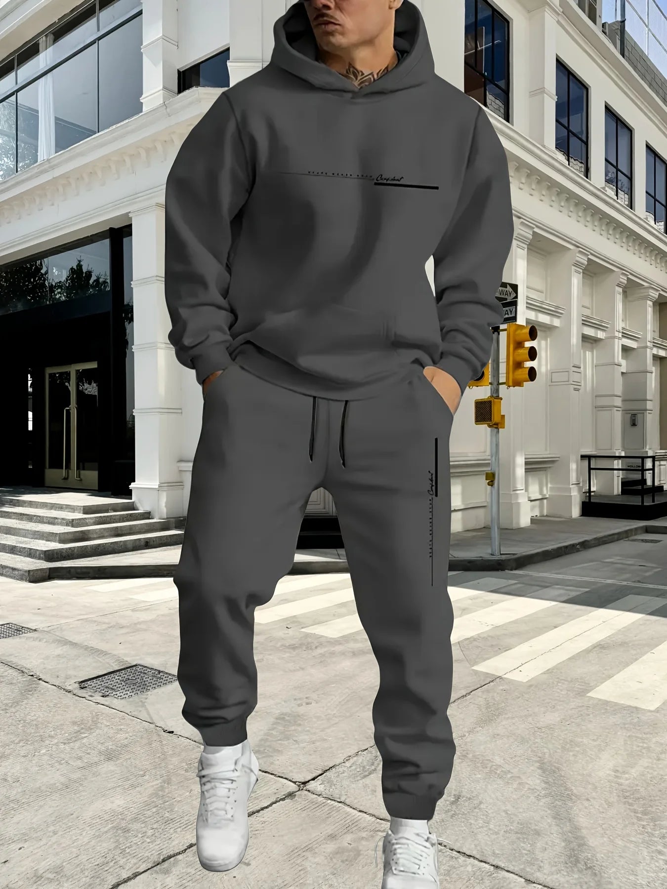 Men's Urban Street Dynamic Sportswear Printed Letters