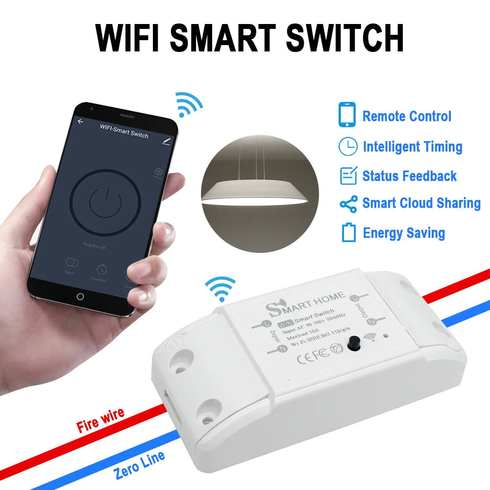 Tuya WiFi smart switch remote control