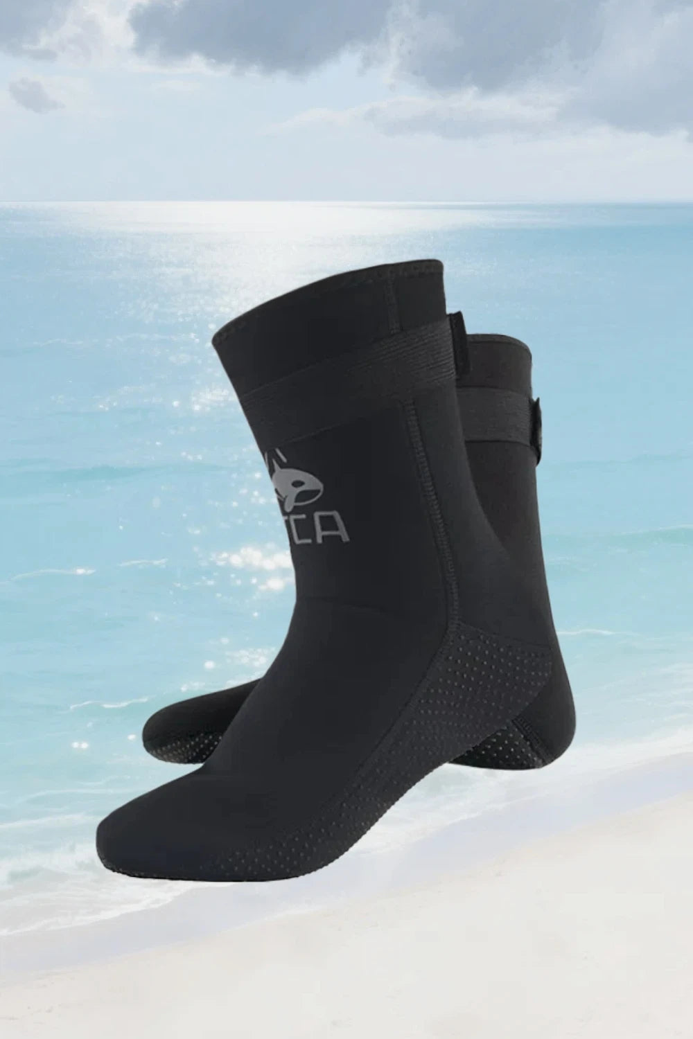3mm Neoprene Socks Wetsuit Shoes Non Slip Surf Swim Fins Socks Warm Beach Boots for Snorkeling Diving Water Sports