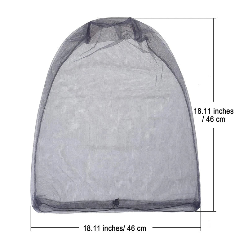 Lưới Chống Muỗi Đầu - Bảo Vệ Khi Dã Ngoại