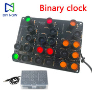 Đồng Hồ Nhị Phân DIY DC 5V - Bộ Kit Hàn Sáng Tạo