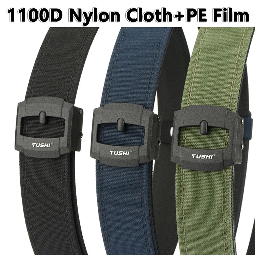 Thắt Lưng Nam Nữ TUSHI Thời Trang Đa Năng Canvas Thoáng Khí