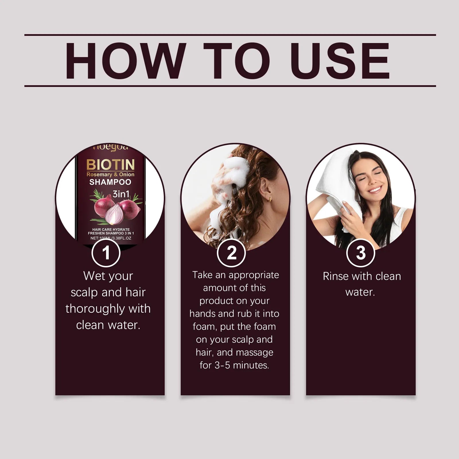 Dầu Gội Hành Đỏ - Ngăn Rụng, Phục Hồi & Dưỡng Tóc