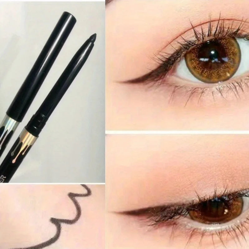 Matte Black Brown Super Smooth Gel Eyeliner